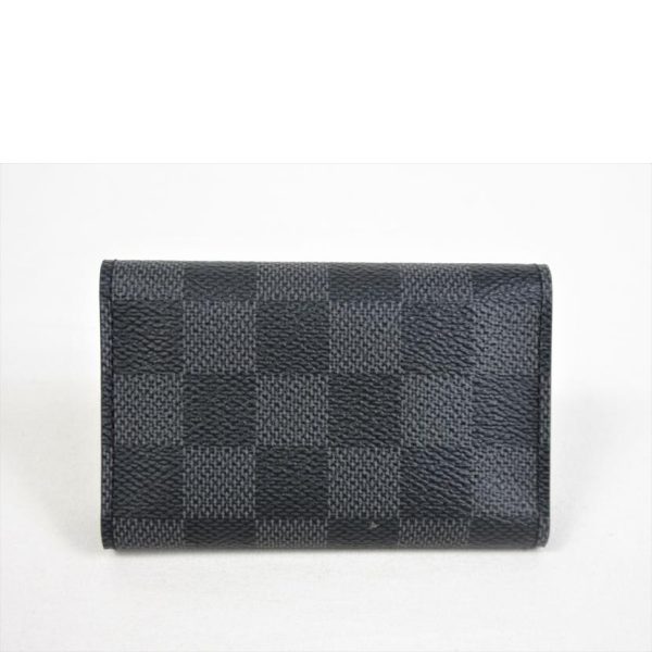 73324 2 Louis Vuitton Multicle 6 Key Holder Damier Graphite