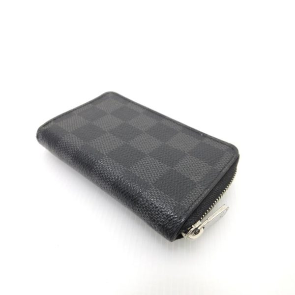 73325 3 Louis Vuitton Zippy Coin Purse Damier Graphite Gray