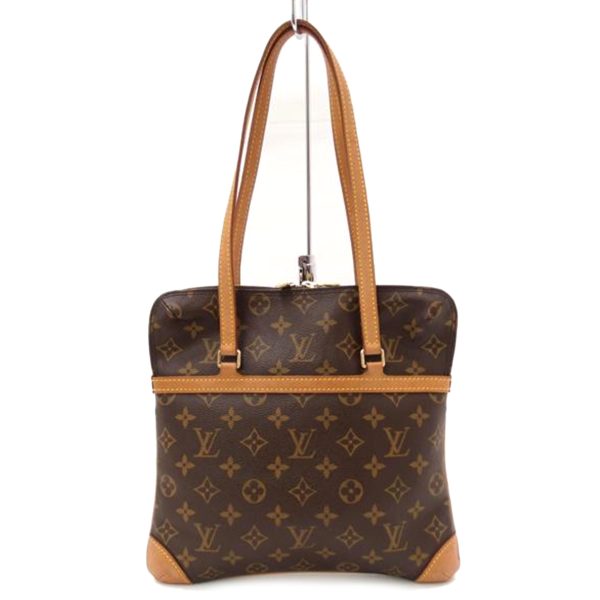 73339 1 Louis Vuitton Cousan GM Monogram Shoulder Bag Brown