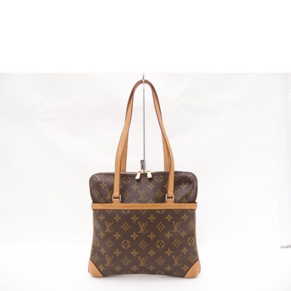 73339 2 Louis Vuitton Cousan GM Monogram Shoulder Bag Brown