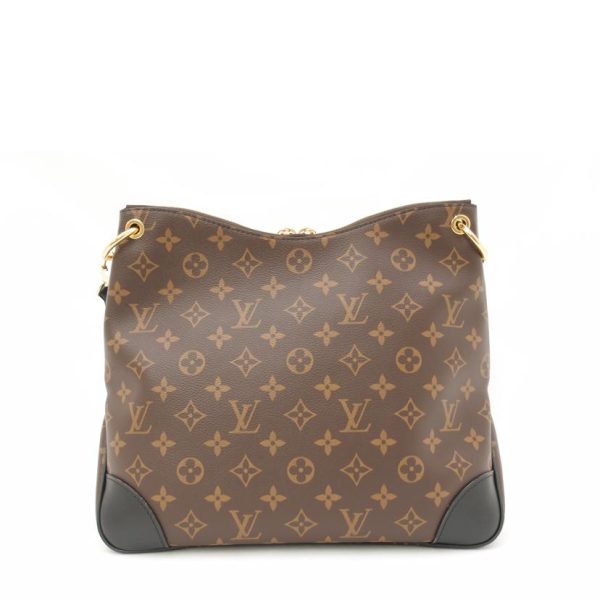 73353 2 Louis Vuitton Odeon Monogram Bag Black