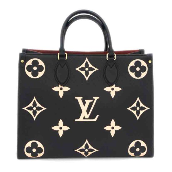 73374 1 Louis Vuitton On the Go MM Monogram Empreinte Bag