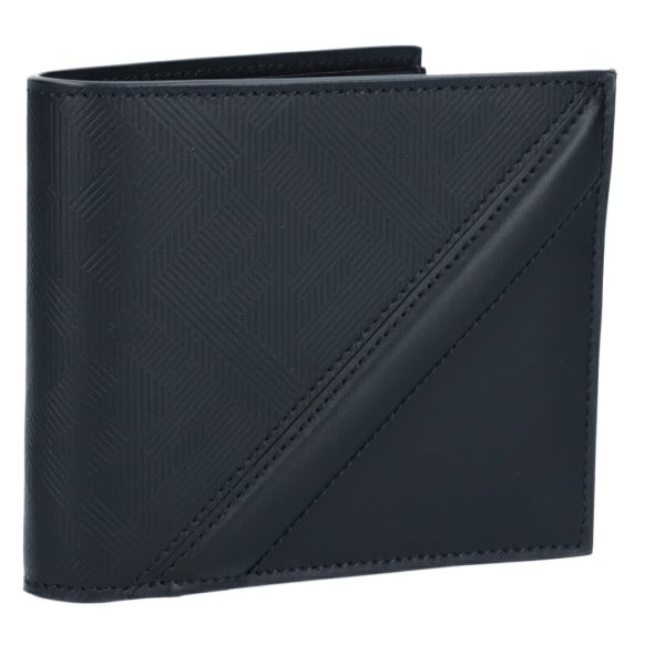 73408 1 FENDI Folding Wallet Bifold Wallet No Coin Purse 7M0169 Black