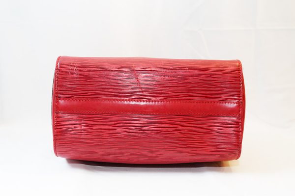 7348 4 Louis Vuitton Epi Speedy Bag Red