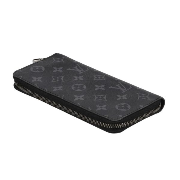 73520 4 Louis Vuitton Zippy Wallet Vertical Monogram Eclipse Wallet