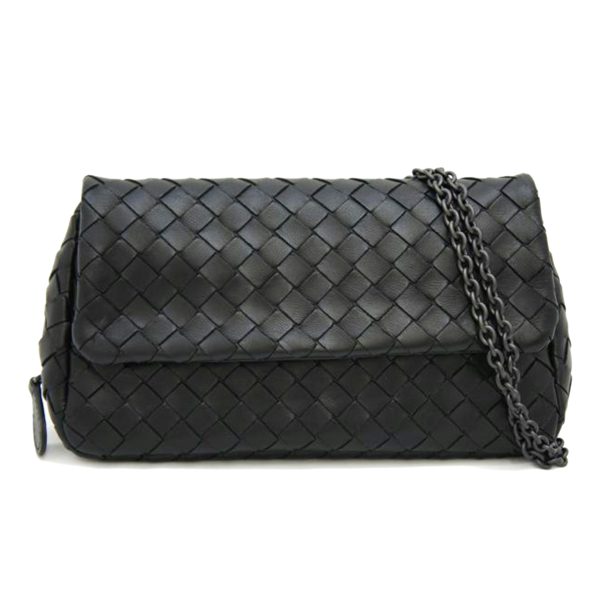 73549 1 Bottega Veneta Intrecciato Chain Shoulder Bag