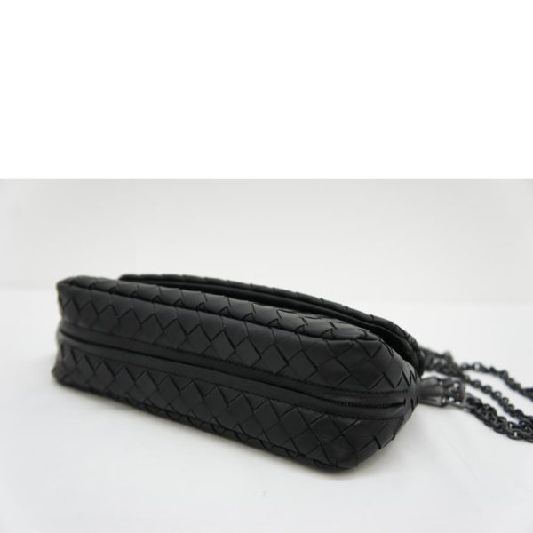 73549 3 Bottega Veneta Intrecciato Chain Shoulder Bag