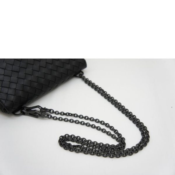 73549 4 Bottega Veneta Intrecciato Chain Shoulder Bag