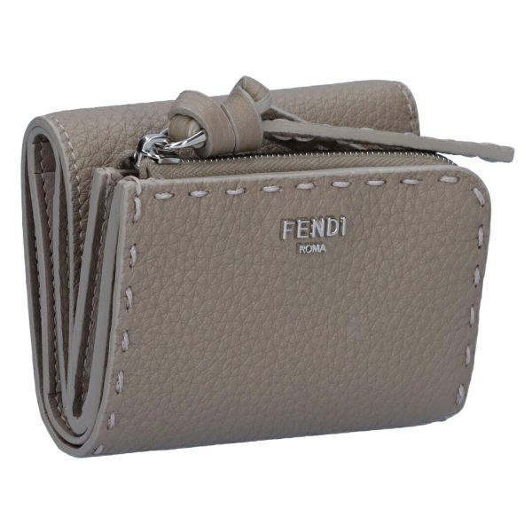 73558 1 FENDI fold wallet trifold wallet peekaboo micro