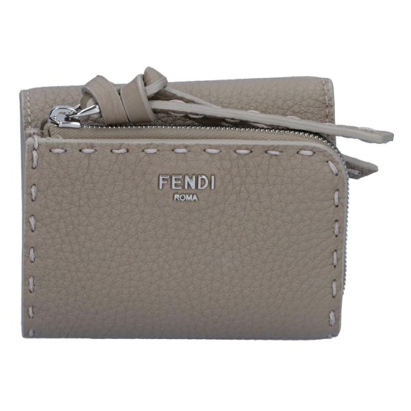 73558 5 FENDI fold wallet trifold wallet peekaboo micro