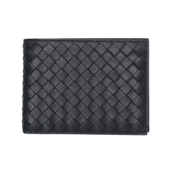 73605 1 Bottega Veneta Intrecciato Bi Fold Wallet