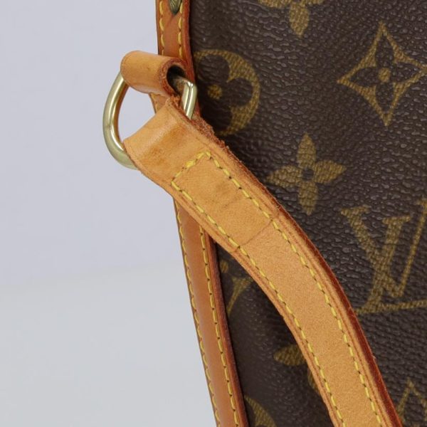 73605 7 Louis Vuitton Drouot Shoulder Bag Monogram Brown