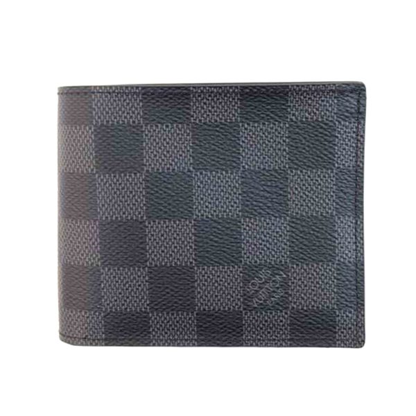 73611 1 Louis Vuitton Marco NM Wallet Damier Graphite