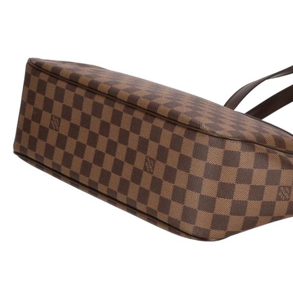 73612 3 Louis Vuitton Parioli PM Damier Ebene Tote Bag Brown