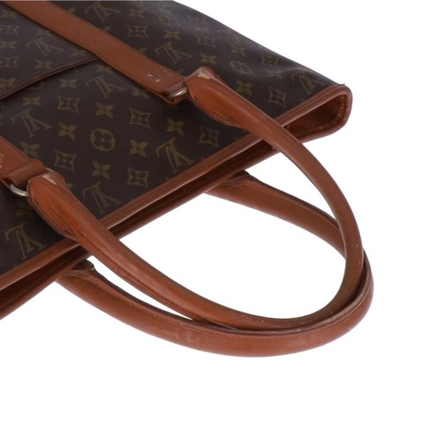 73615 4 Louis Vuitton Weekend PM Monogram Bag Brown