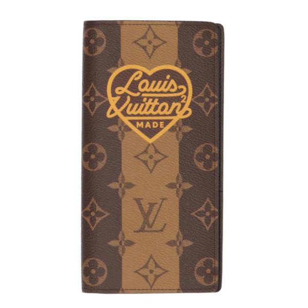 73636 1 Louis Vuitton Braza Nigo Wallet Brown