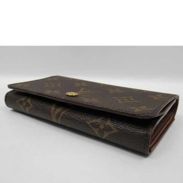 73653 3 Louis Vuitton Portefeuille Tresor Monogram Wallet Brown