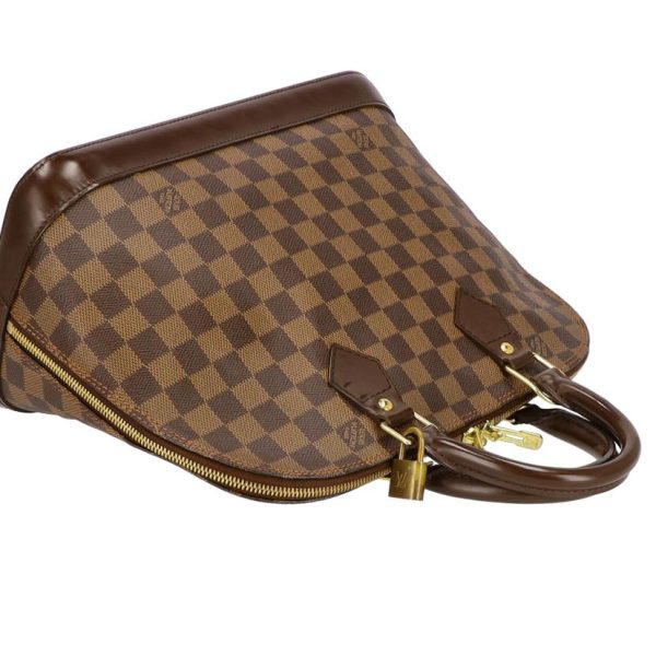 73660 4 Louis Vuitton Alma Damier Ebene Handbag Brown