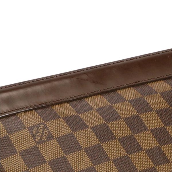 73660 6 Louis Vuitton Alma Damier Ebene Handbag Brown