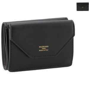 7367302aaby Chanel Long Wallet Coco Mark Black Caviar Skin t023s