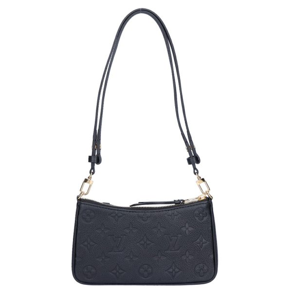 73677 2 LOUIS VUITTON 2WAY Bag Easy Pouch Black