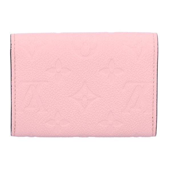 73678 2 LOUIS VUITTON Fold Wallet Compact Wallet Portomone Rosali Pink