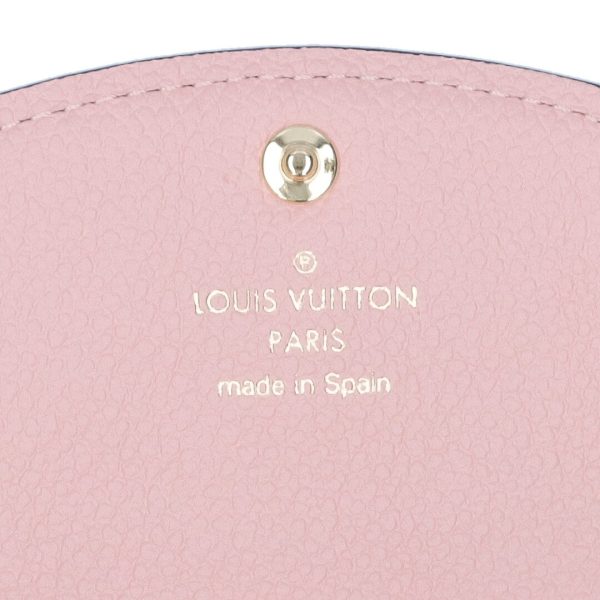 73678 4 LOUIS VUITTON Fold Wallet Compact Wallet Portomone Rosali Pink