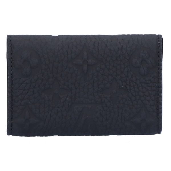 73680 2 LOUIS VUITTON Key Case Multicle Black