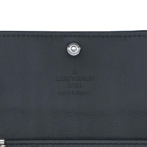 73680 4 LOUIS VUITTON Key Case Multicle Black