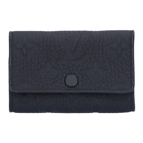 73680 5 LOUIS VUITTON Key Case Multicle Black