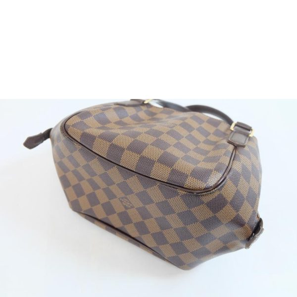 73704 3 Louis Vuitton Belem PM Damier Ebene Shoulder Bag Brown