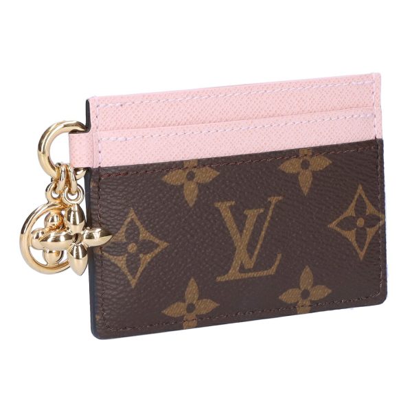 73714 1 LOUIS VUITTON Card Case Pass Case Porto Cult Brown