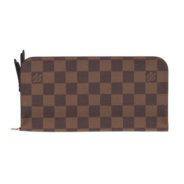 73721 1 Louis Vuitton Portefeuil Insolite Wallet Damier Ebene Brown