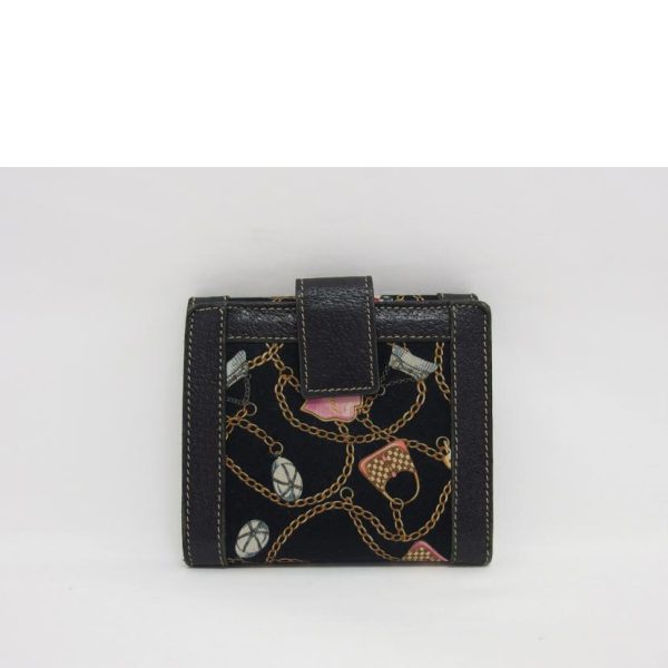 73769 2 Gucci W Hook Bi Fold Wallet Brown