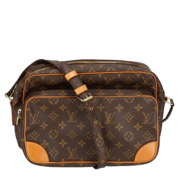 73783 1 Louis Vuitton Nile Monogram Handbag Brown