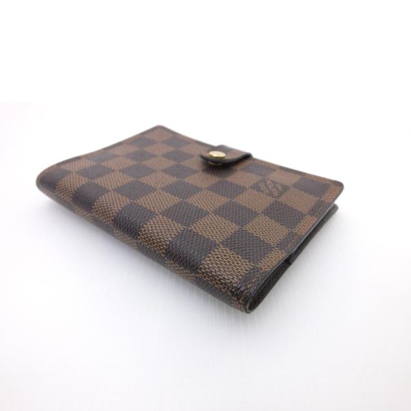 73783 3 Louis Vuitton Agenda Damier Pouch Ebene Brown