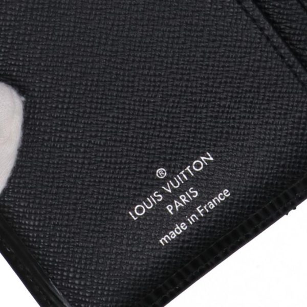 73790 3 Louis Vuitton Portefeuil Viennois Epi Wallet Black