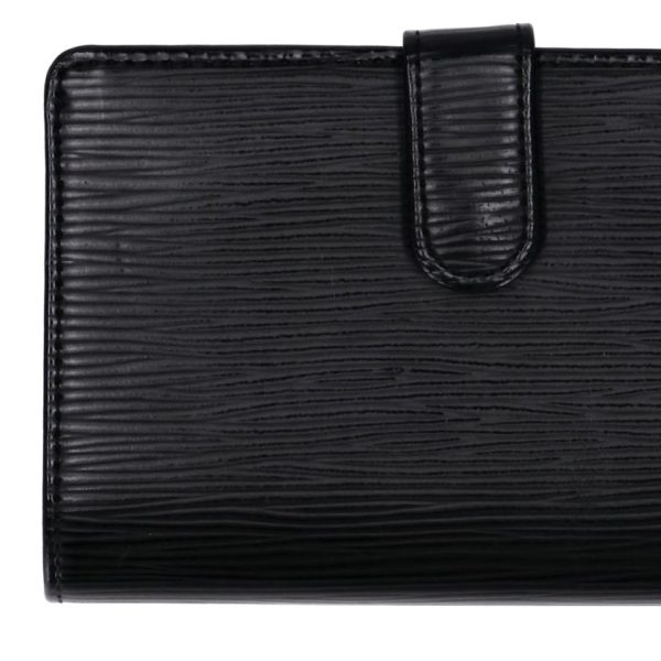 73790 8 Louis Vuitton Portefeuil Viennois Epi Wallet Black