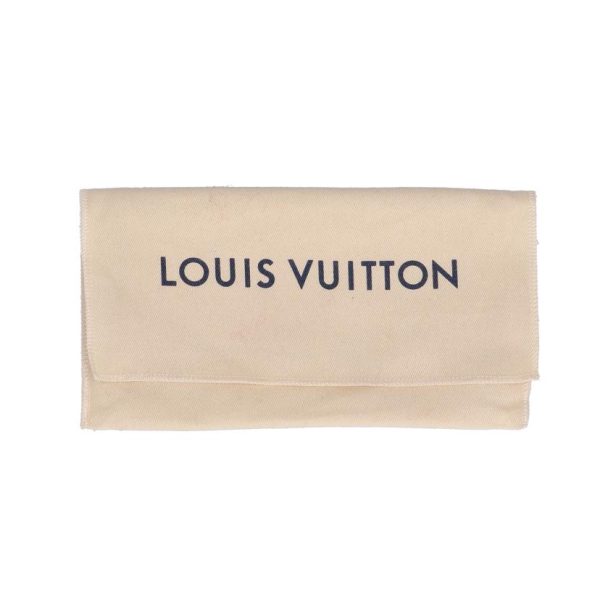 73803 7 Louis Vuitton Portefeuil Capucines Taurillon Leather Wallet Noir