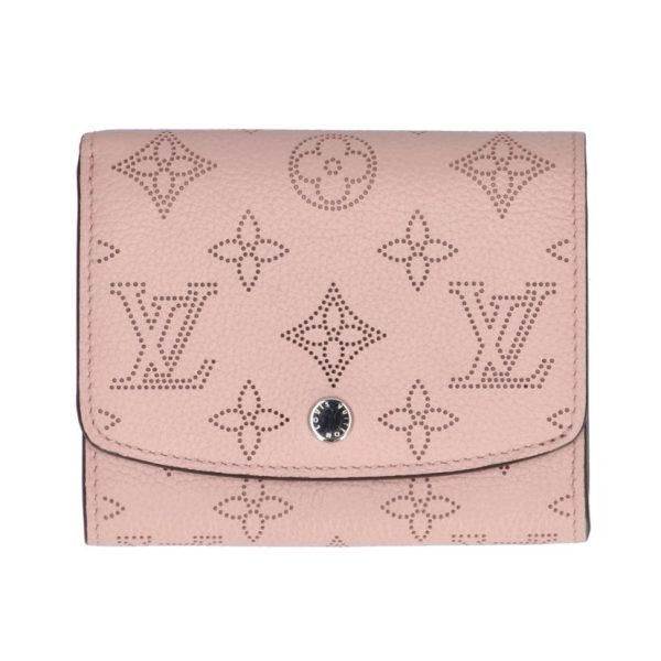 73813 1 Louis Vuitton Portefeuilles Compact Wallet Mahina Magnolia Pink