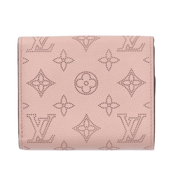 73813 2 Louis Vuitton Portefeuilles Compact Wallet Mahina Magnolia Pink