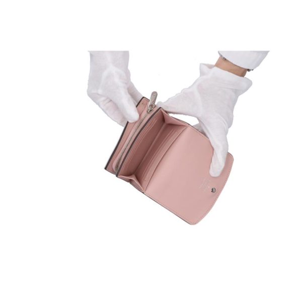 73813 4 Louis Vuitton Portefeuilles Compact Wallet Mahina Magnolia Pink