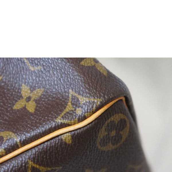 73864 10 Louis Vuitton Speedy 40 Tote Bag Monogram Brown