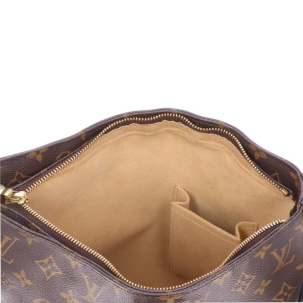 73868 7 Louis Vuitton Looping GM Monogram Shoulder Bag Brown