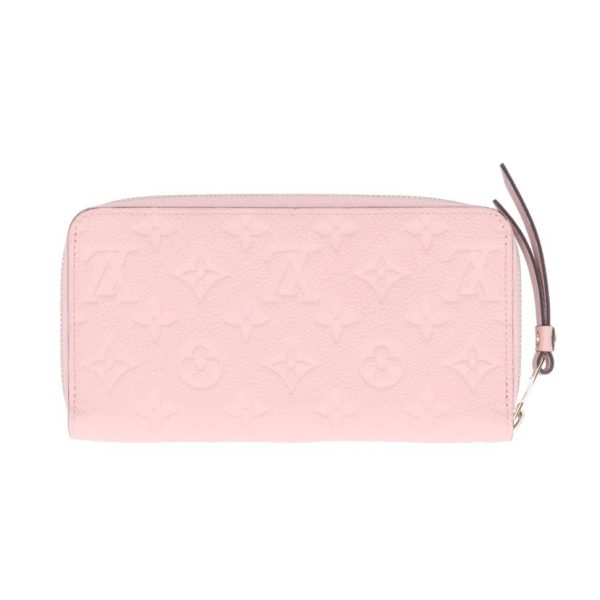 73967 2 Louis Vuitton Zippy Wallet Empreinte Wallet Rose Poudre