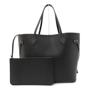 73980 1 Celine Macadam Semi Shoulder Bag Black Brown