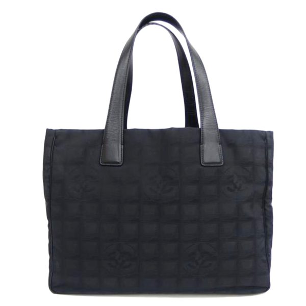 74079 1 Chanel Travel Line Tote Bag Black