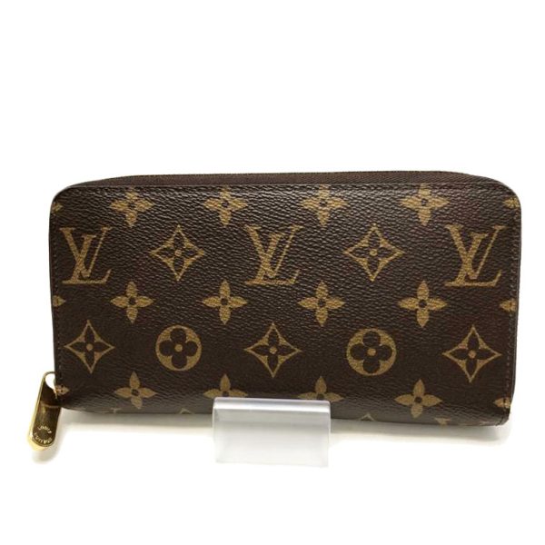 74084 1 Louis Vuitton Zippy Wallet Monogram Brown