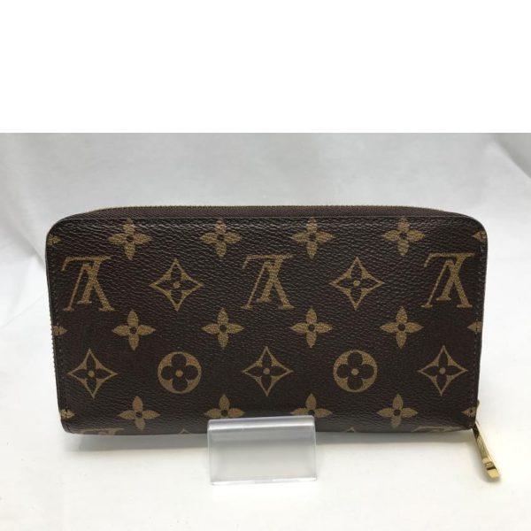 74084 2 Louis Vuitton Zippy Wallet Monogram Brown