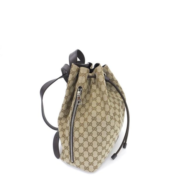 74113 7 Gucci GG Canvas Backpack